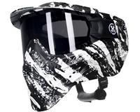 HK Army HSTL Thermal Paintball Mask - Fracture Black/White