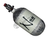 Ninja Paintball 68 cu 4500 psi Lite Carbon Fiber HPA Tank - Grey Ghost