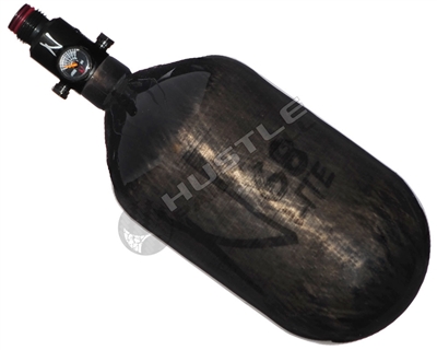 Ninja Paintball 68 cu 4500 psi Lite Carbon Fiber HPA Tank - Translucent Black