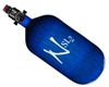 Ninja Paintball 77 cu 4500 psi "SL2" Carbon Fiber HPA - Blue