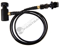 Ninja Paintball MicroBore Straight Remote Line with Quick-Disconnect