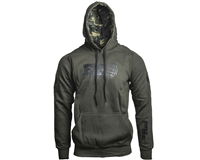 DLX Technology Luxe Pullover Hoodie - Black/Tan