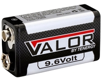 Tenergy Rechargeable Battery - 9.6v 230mAh - Valor (Single)