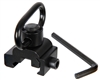 Warrior Paintball Detachable Quick Release Sling Mount for 20mm Rails