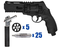 T4E 50 CAL TR50 11 Joule Revolver Home Defense - Basic Kit 2