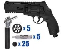 T4E 50 CAL TR50 11 Joule Revolver Home Defense - Tactical Kit 1