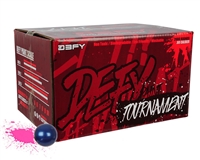 D3FY Sports Tournament Paintballs .68 Caliber - 100 Rounds - Dark Blue Shell Pink Fill