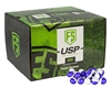 First Strike Paintball 600 Round Paintballs - Ultra-Sphere Projectiles (USP) - Purple/Clear Shell - White Powder Fill