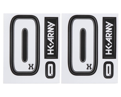 HK Army Sticker Pack - Number 0