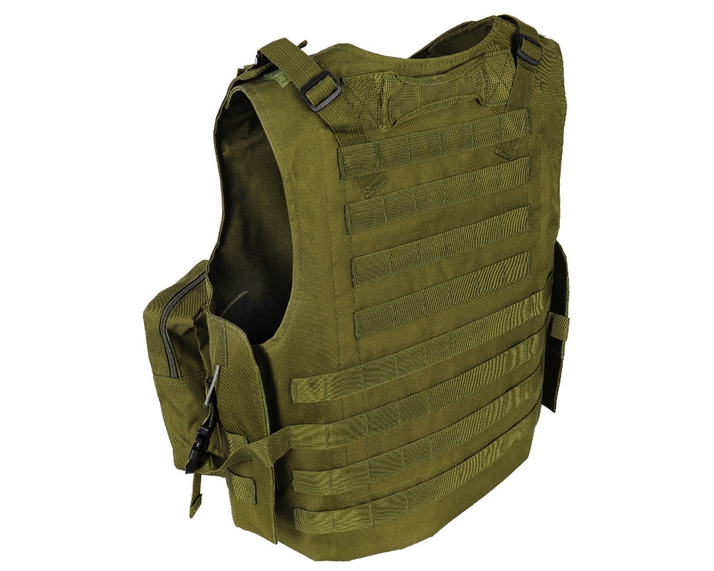 Warrior Molle Tactical Style Vest w/ Attachments